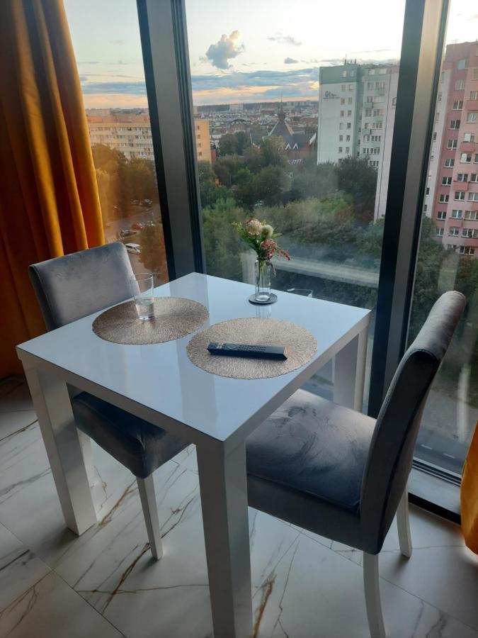 Hanza Tower Sunny Apartment Szczecin Exterior foto