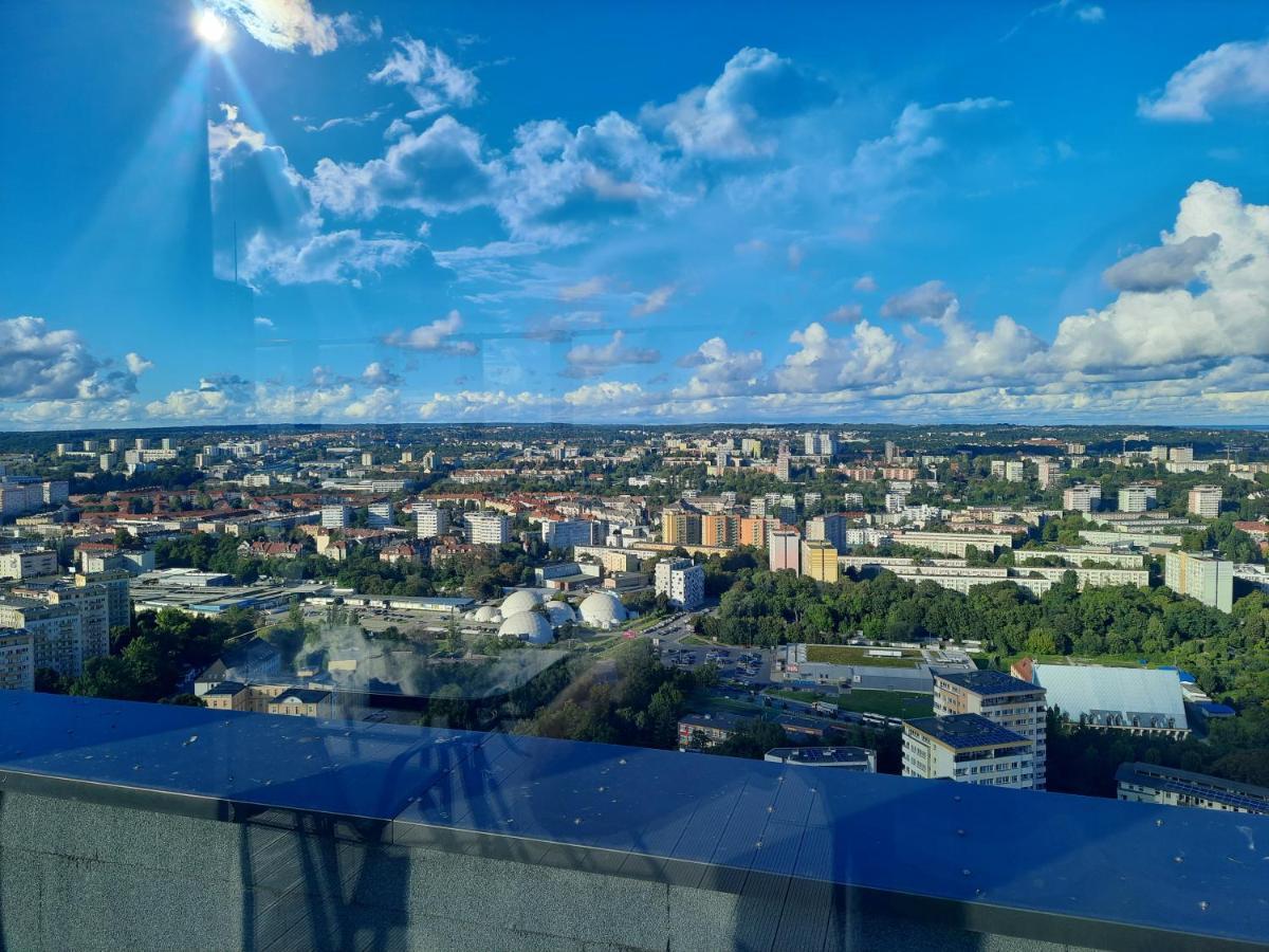 Hanza Tower Sunny Apartment Szczecin Exterior foto
