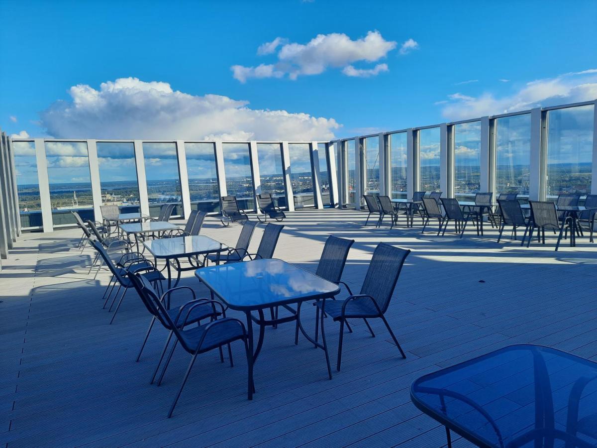 Hanza Tower Sunny Apartment Szczecin Exterior foto
