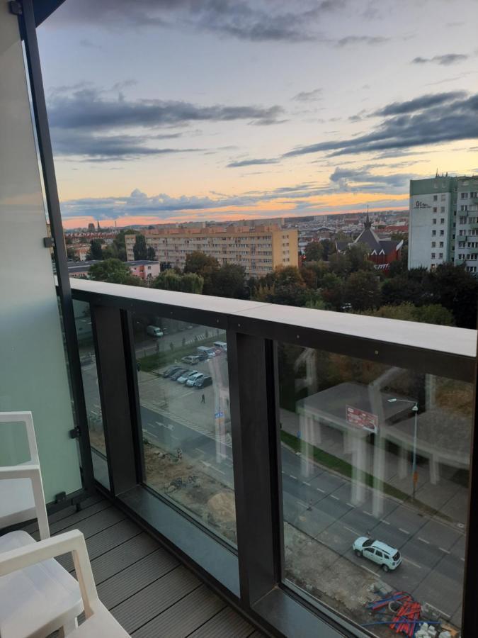 Hanza Tower Sunny Apartment Szczecin Exterior foto