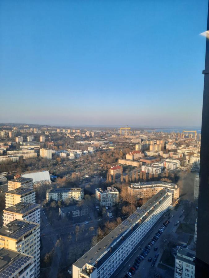 Hanza Tower Sunny Apartment Szczecin Exterior foto